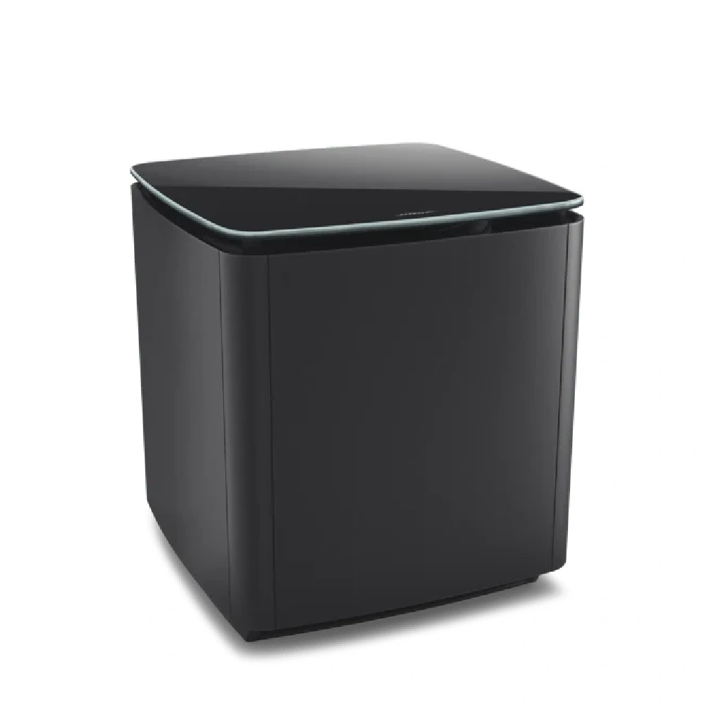 Bose Bass Module 700 Wireless Subwoofer for Soundbars, QuietPort Technology, Premium Glass Top, Black - 809108-4100, 809108-2100