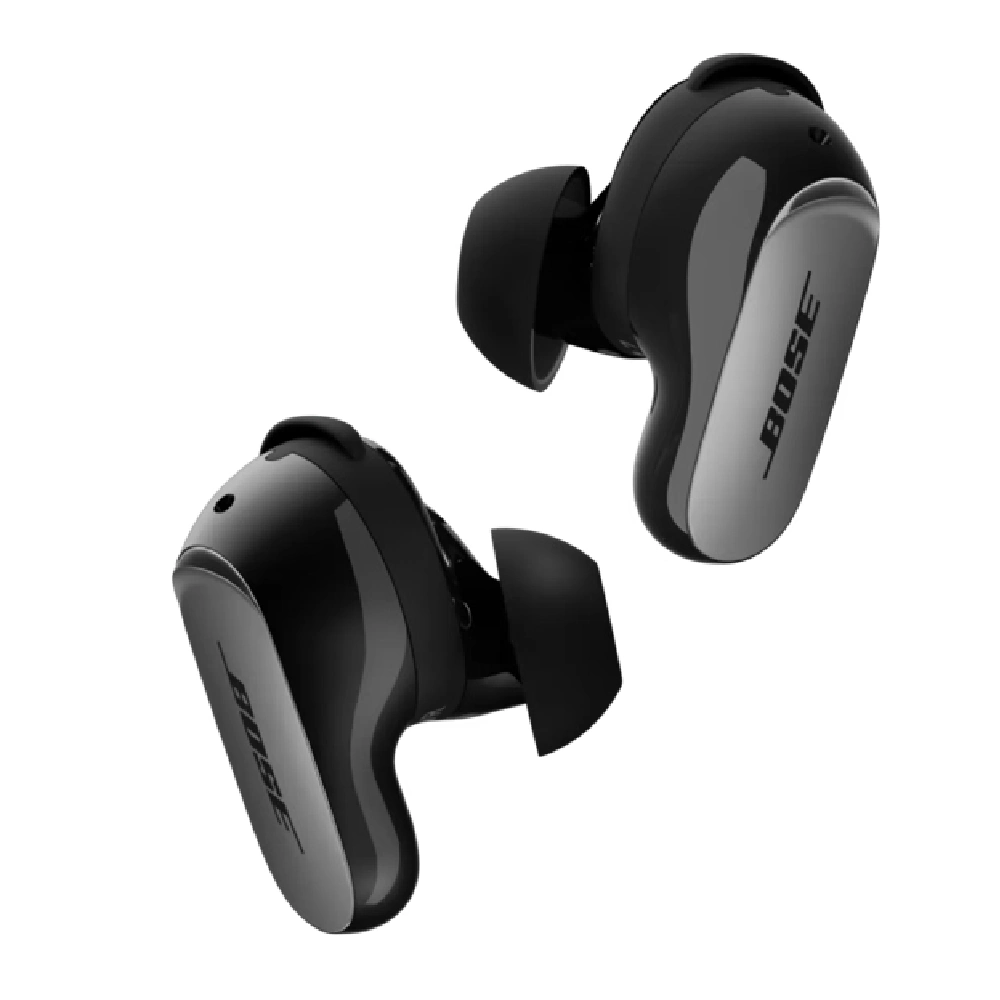Bose QuietComfort Ultra Wireless Noise Cancelling Earbuds (2nd Gen), Spatial Audio, Up to 6 Hours Battery Life, Black - 882826-0010