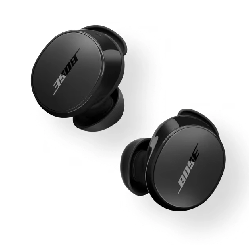 Bose QuietComfort Wireless Noise Cancelling Earbuds, Hi-Fidelity Audio, Up to 8.5 Hours Battery Life, Black - 888507-0100