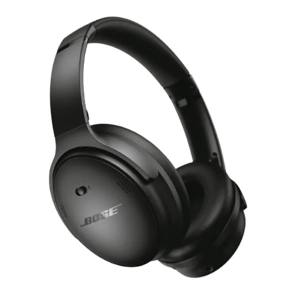 Bose QuietComfort Wireless Noise Cancelling Headphones, Active Noise Cancellation, Up to 24 Hours Battery Life, Black - 884367-0100