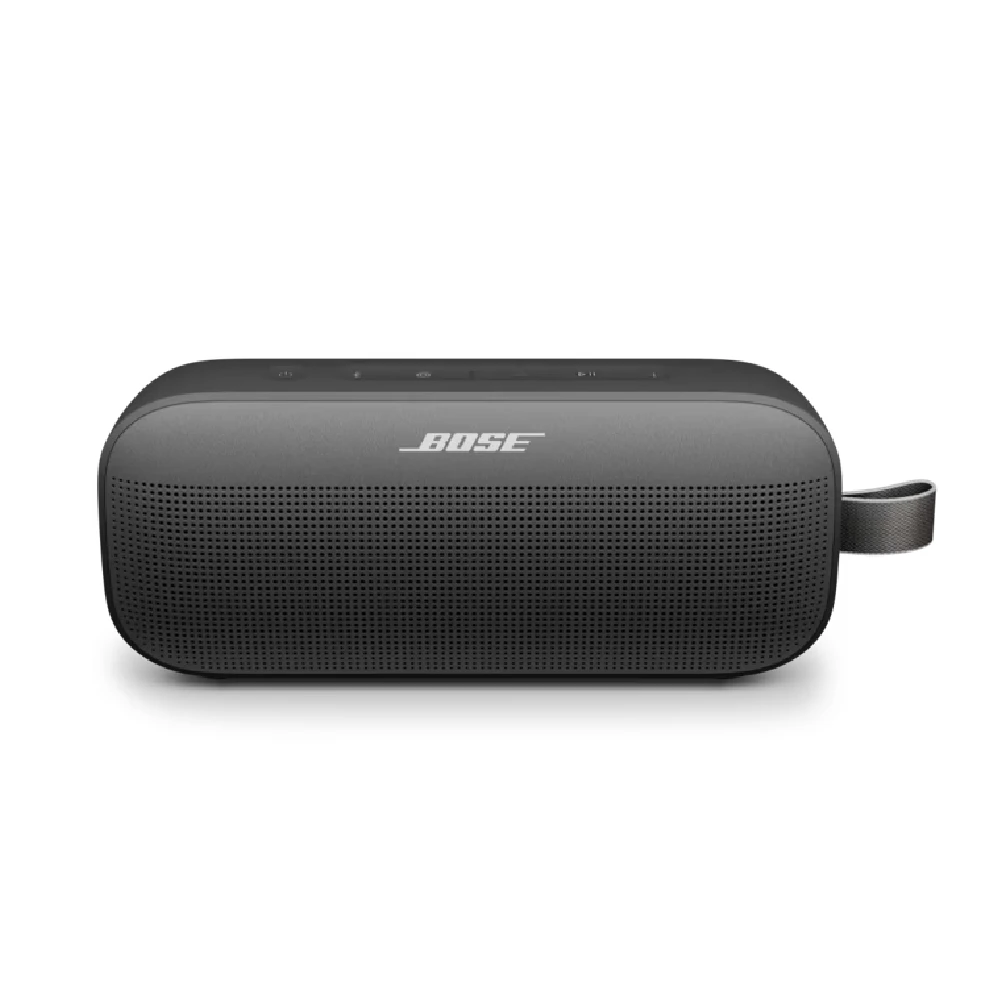 Bose SoundLink Flex Portable Bluetooth Speaker (2nd Gen), Waterproof & Dustproof, Up to 12 Hours Battery Life, Black - 887612-0100
