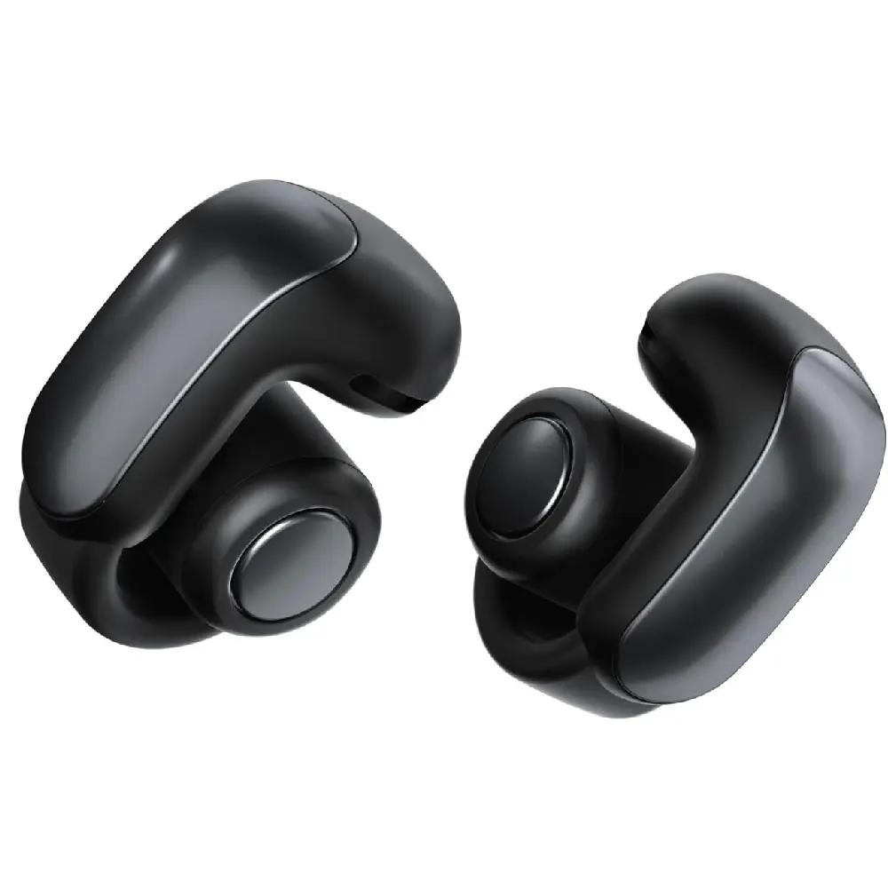 Bose Ultra Open Earbuds with OpenAudio Technology, Immersive Audio, Up to 7 Hours Playtime, Black - 881046-0010