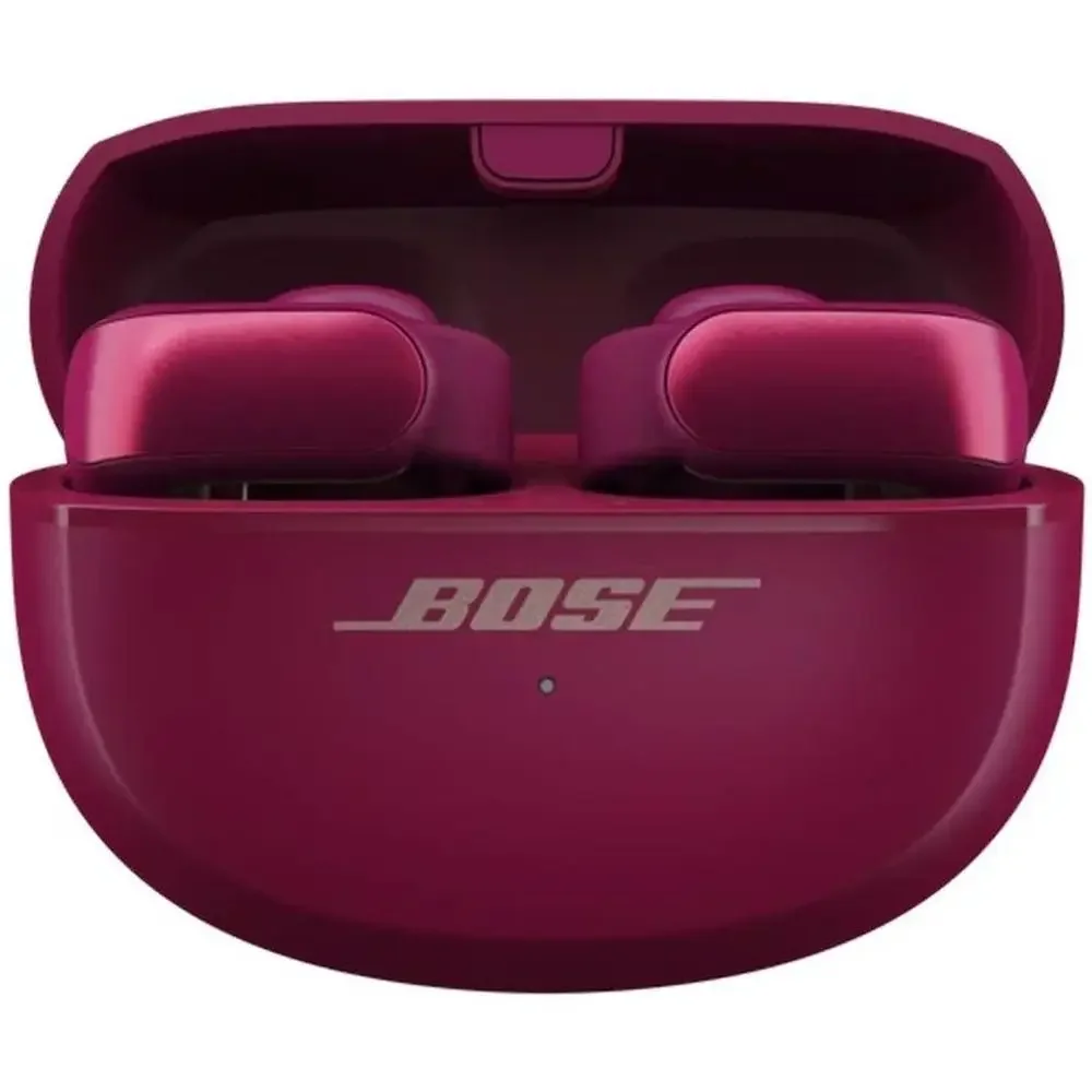 Bose Ultra Open Earbuds with OpenAudio Technology, Immersive Audio, Up to 7 Hours Playtime, Deep Plum - 881046-0070