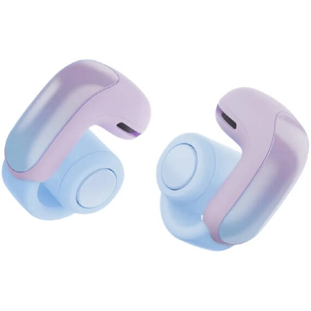 Bose Ultra Open Earbuds with OpenAudio Technology, Immersive Audio, Up to 7.5 Hours Playtime, Chilled Lilac - 881046-0700