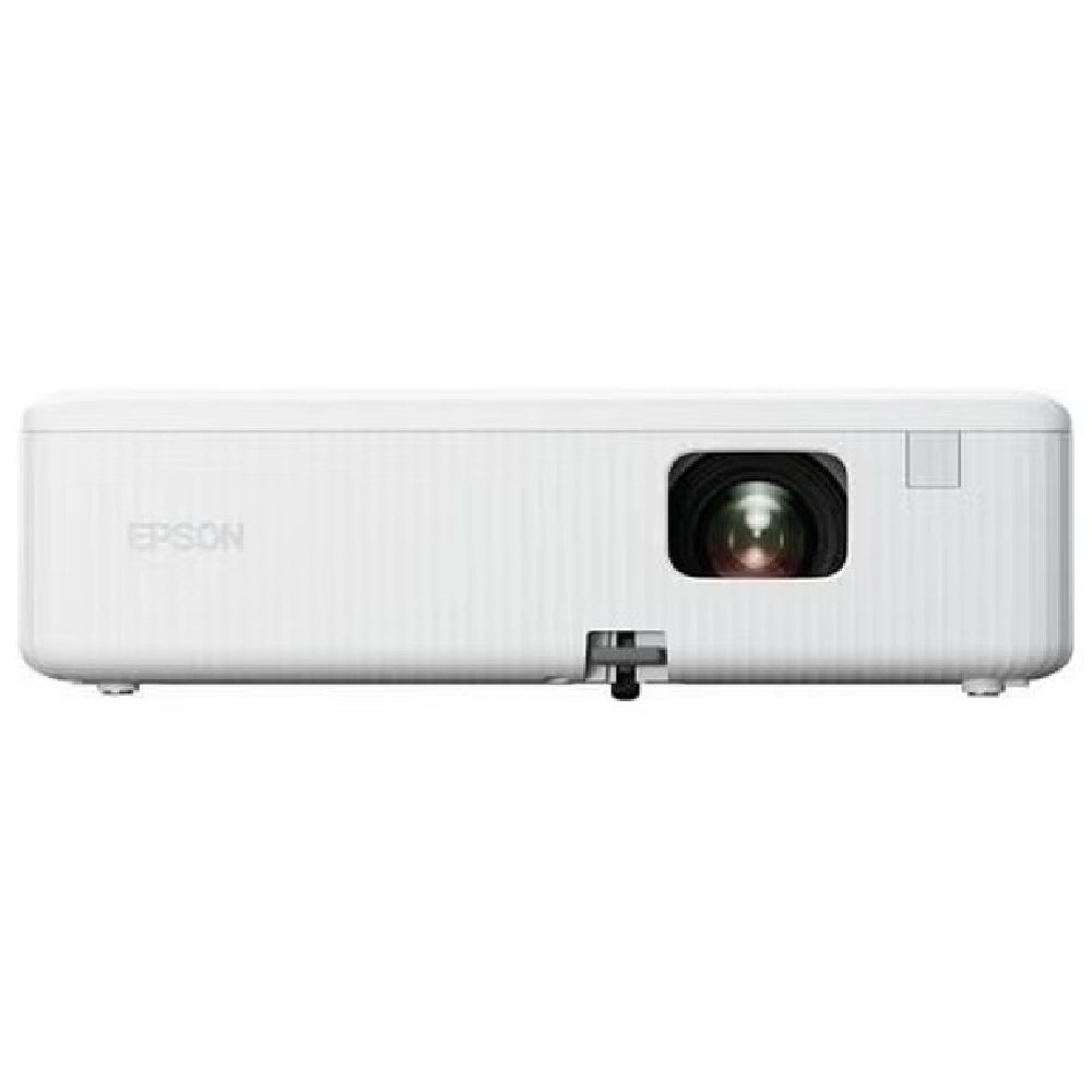 Epson 3LCD Projector - 3000 Lumens, WXGA 1280x800 Resolution, Portable, 1 Year Warranty, White, CO-W01