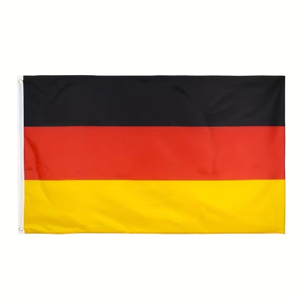 Germany Hand Flag 20x30 cm, Mini National Flag, Black Red Yellow Flag for World Cup 2026 Fans