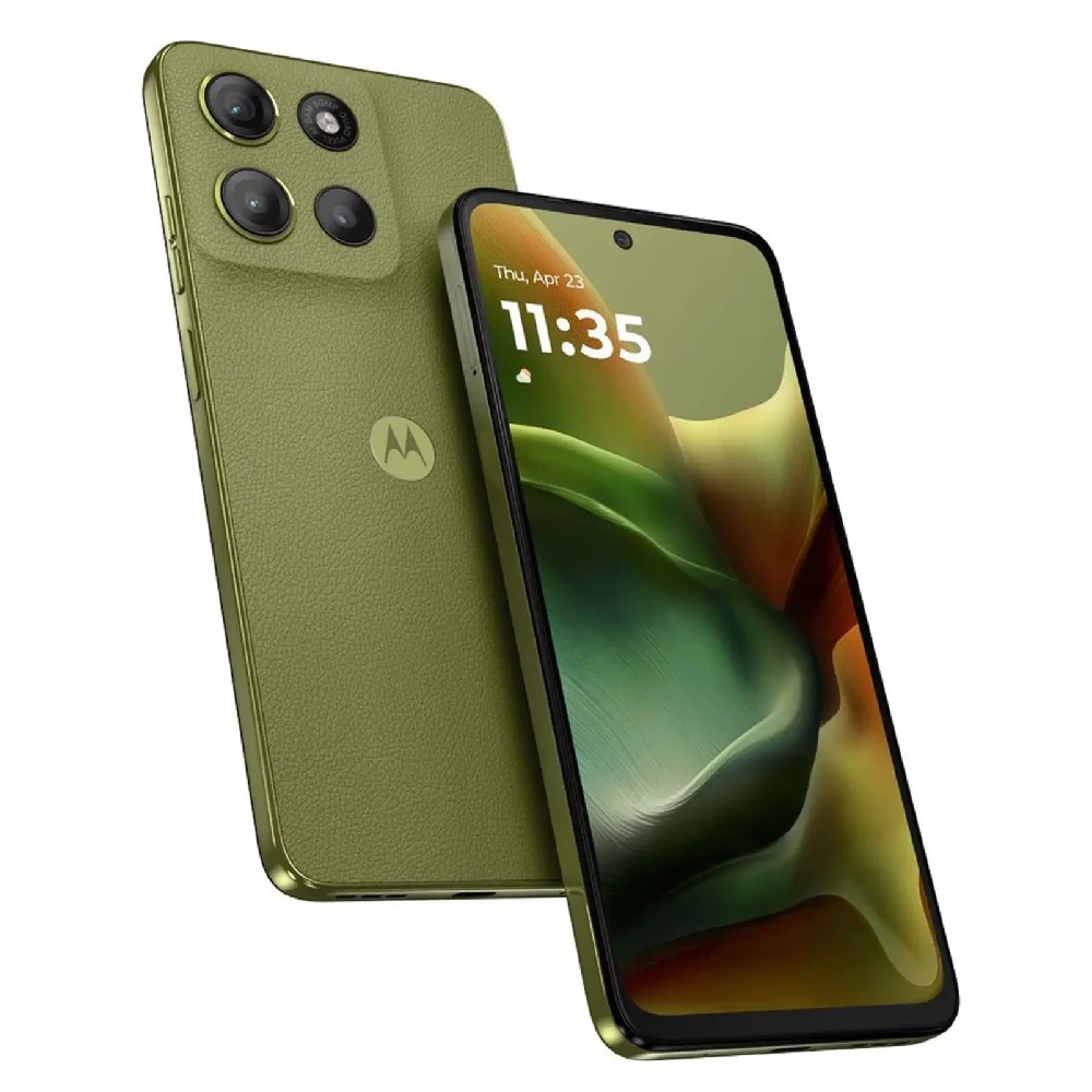 Motorola G15 4G Smartphone, 256GB Storage, 8GB RAM, 6.72-Inch FHD+ Display, 50MP Camera, 5200mAh Battery, Dual SIM- Iguana Green