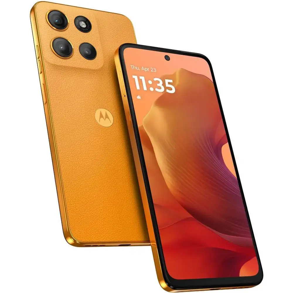 Motorola G15 4G Smartphone, 256GB Storage, 8GB RAM, 6.72-Inch FHD+ Display, 50MP Camera, 5200mAh Battery, Dual SIM- Sunrise Orange