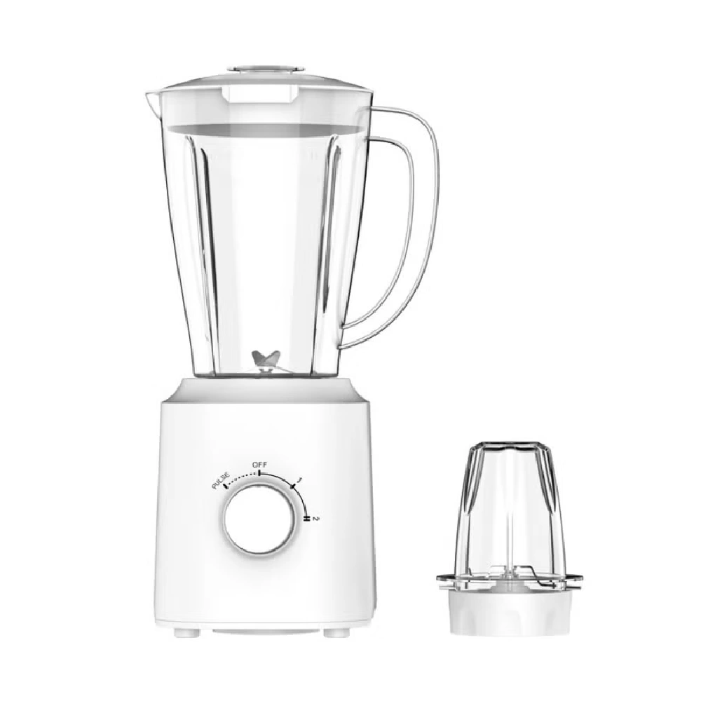 Nikai Countertop Blender with Grinder, 600W Motor, 1.5L Jar Capacity, 2-Speed Control with Pulse, Stainless Steel Blades - NB1600TX