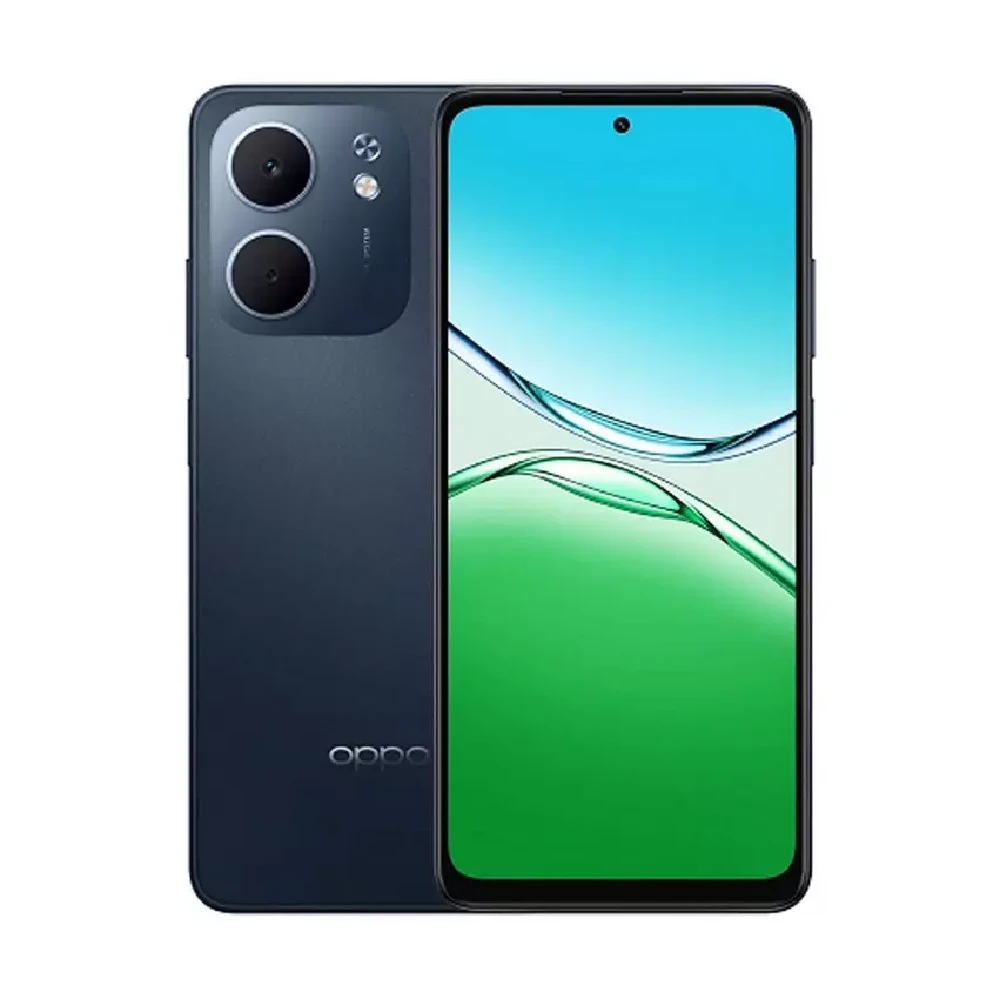 OPPO A5x Smartphone, 128GB Storage, 4GB RAM, 6.67-Inch Ultra Bright Display, Snapdragon 6s 4G Gen1, 32MP Camera, 6000mAh Battery, Dual SIM, Midnight Blue