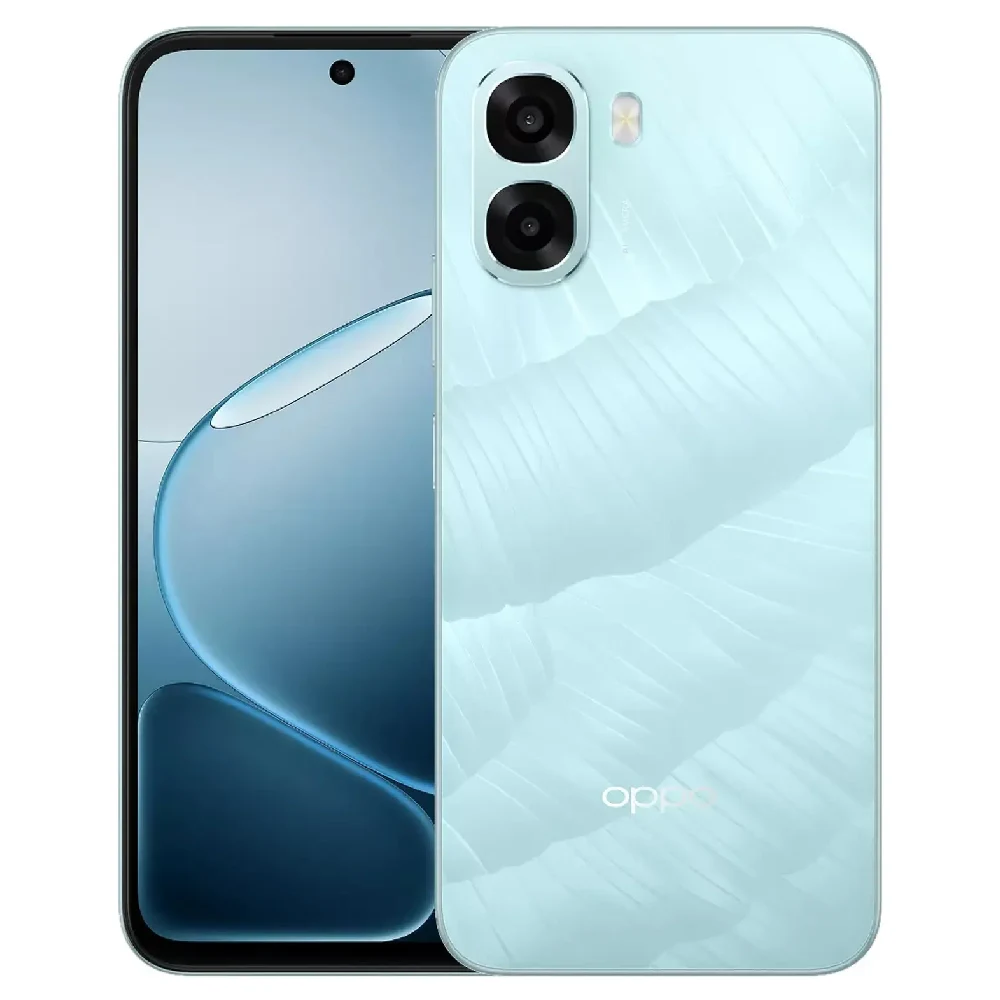 OPPO A6x 4G Smartphone, 256GB Storage, 4GB RAM, 6.75-Inch 120Hz Ultra Bright Display, Snapdragon 685, 13MP Camera, 6100mAh Battery, Dual SIM, Ice Blue