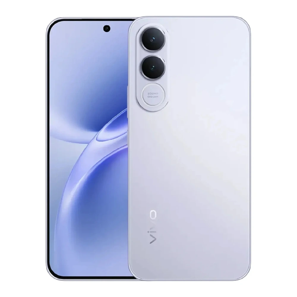 Vivo V70 FE 5G Smartphone, 256GB Storage, 8GB RAM, 6.83-Inch AMOLED 120Hz Display, MediaTek Dimensity 7360-Turbo, 200MP OIS Camera, 7000mAh Battery, Dual SIM, Silver