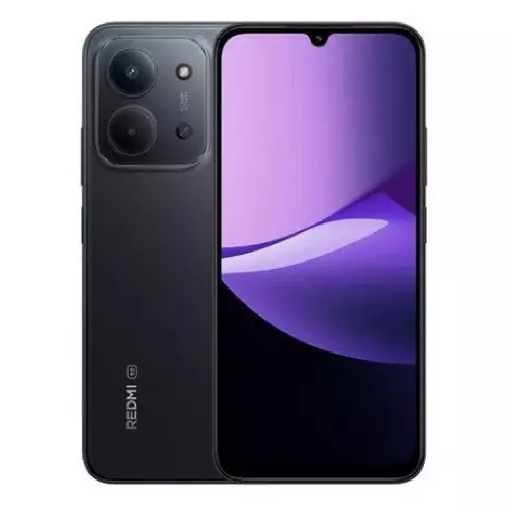 Xiaomi Redmi 15C 4G Smartphone, 256GB Storage, 8GB RAM, 6.9-Inch Dot Drop Display, MediaTek Helio G81-Ultra, 50MP Camera, 6000mAh Battery, Dual SIM, Midnight Black