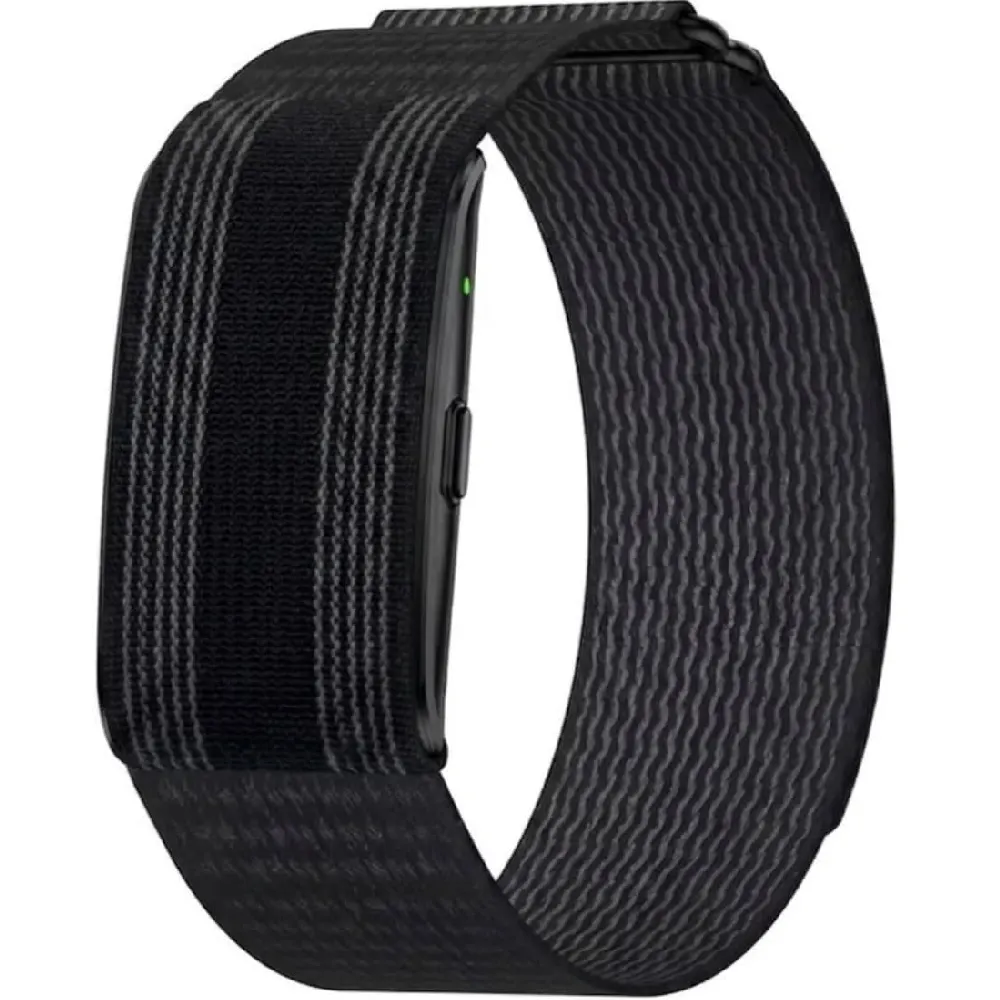 ArmFit Deep2 Zeero Fitness Tracker Band - 24x7 Heart Rate Sleep Monitor, GPS, 15 Day Battery, IP68 Waterproof, Zero Membership Fee, Black