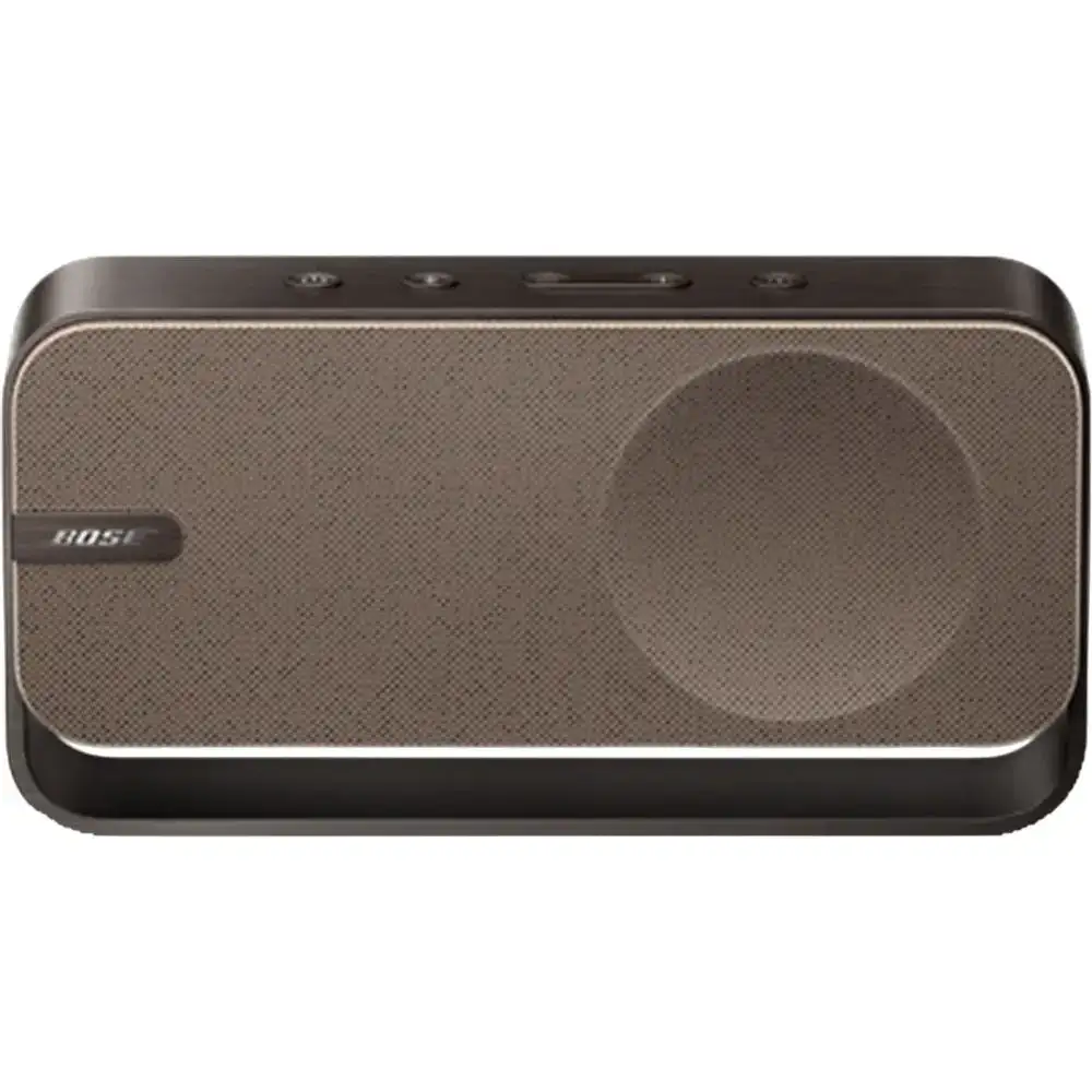 Bose SoundLink Home Portable Bluetooth Speaker, Crisp Clear Audio, Deep Bass, Bluetooth 5.3, Built-In Microphone, Up to 9 Hours Battery Life, Warm Wood - 892399-0030