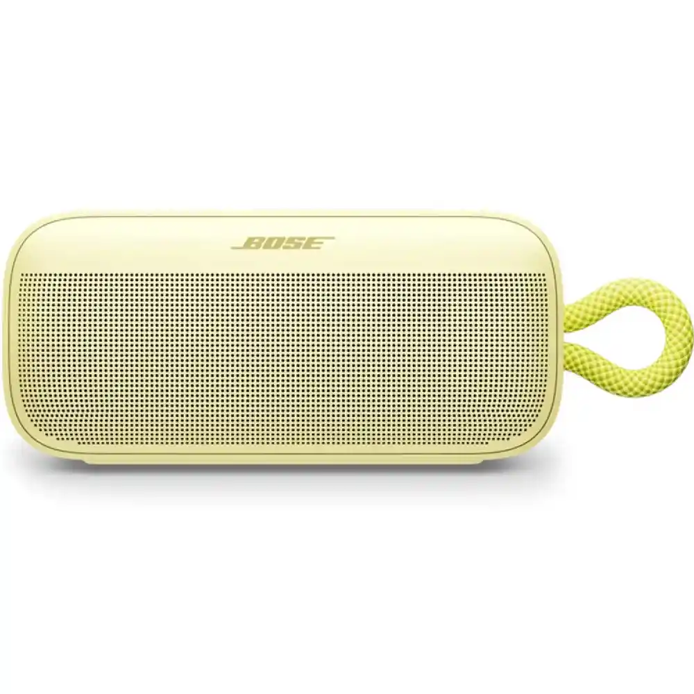 Bose SoundLink Plus Portable Bluetooth Speaker, Waterproof & Dustproof, Up to 20 Hours Battery Life, Citrus Yellow - 894040-0300