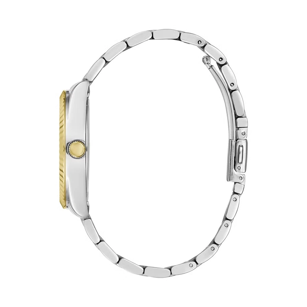 Guess Luna Womens Green Dial Watch with 36mm Two-Tone Stainless Steel Case and Bracelet, Quartz Movement and 30M Water Resistance - GW0735L2 - Image 3