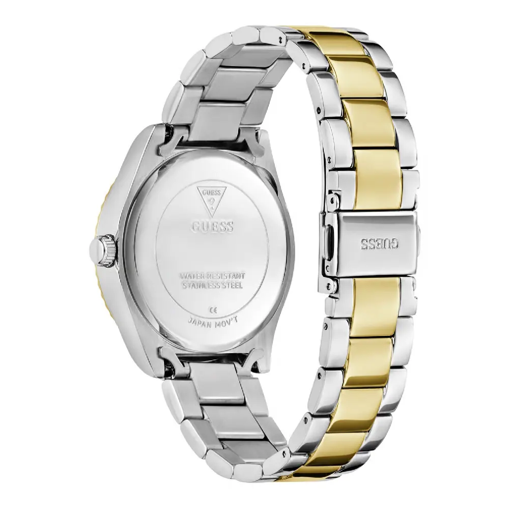 Guess Luna Womens Green Dial Watch with 36mm Two-Tone Stainless Steel Case and Bracelet, Quartz Movement and 30M Water Resistance - GW0735L2 - Image 4