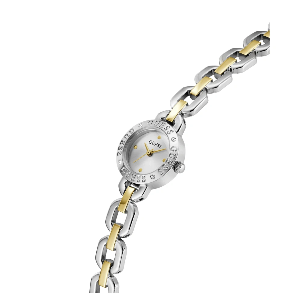 Guess Siren Womens Silver-Tone Dial Watch with 23mm Two-Tone Stainless Steel Case and Bracelet, Quartz Movement and 30M Water Resistance - GW1019L3 - Image 2
