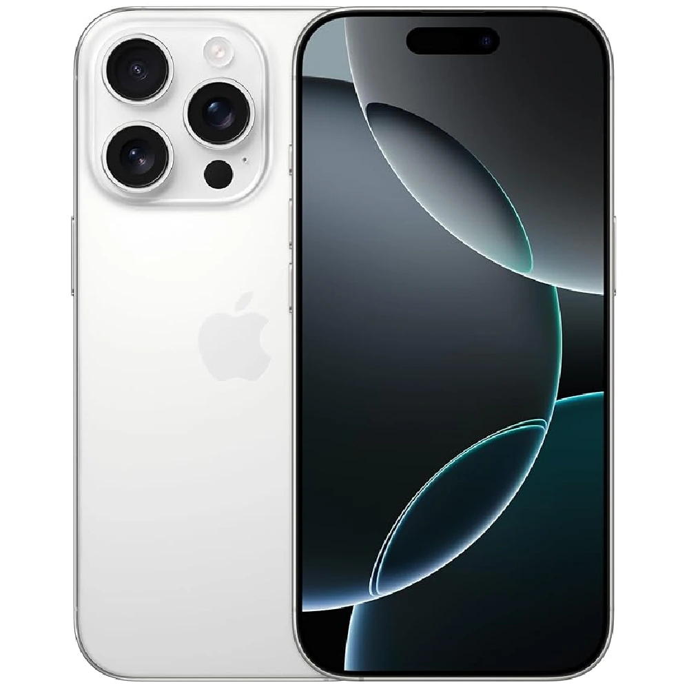 iPhone 16 Pro - 128GB White Titanium (Renewed)