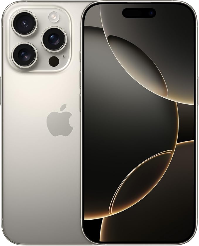 iPhone 16 Pro - 256GB Natural Titanium (Renewed)