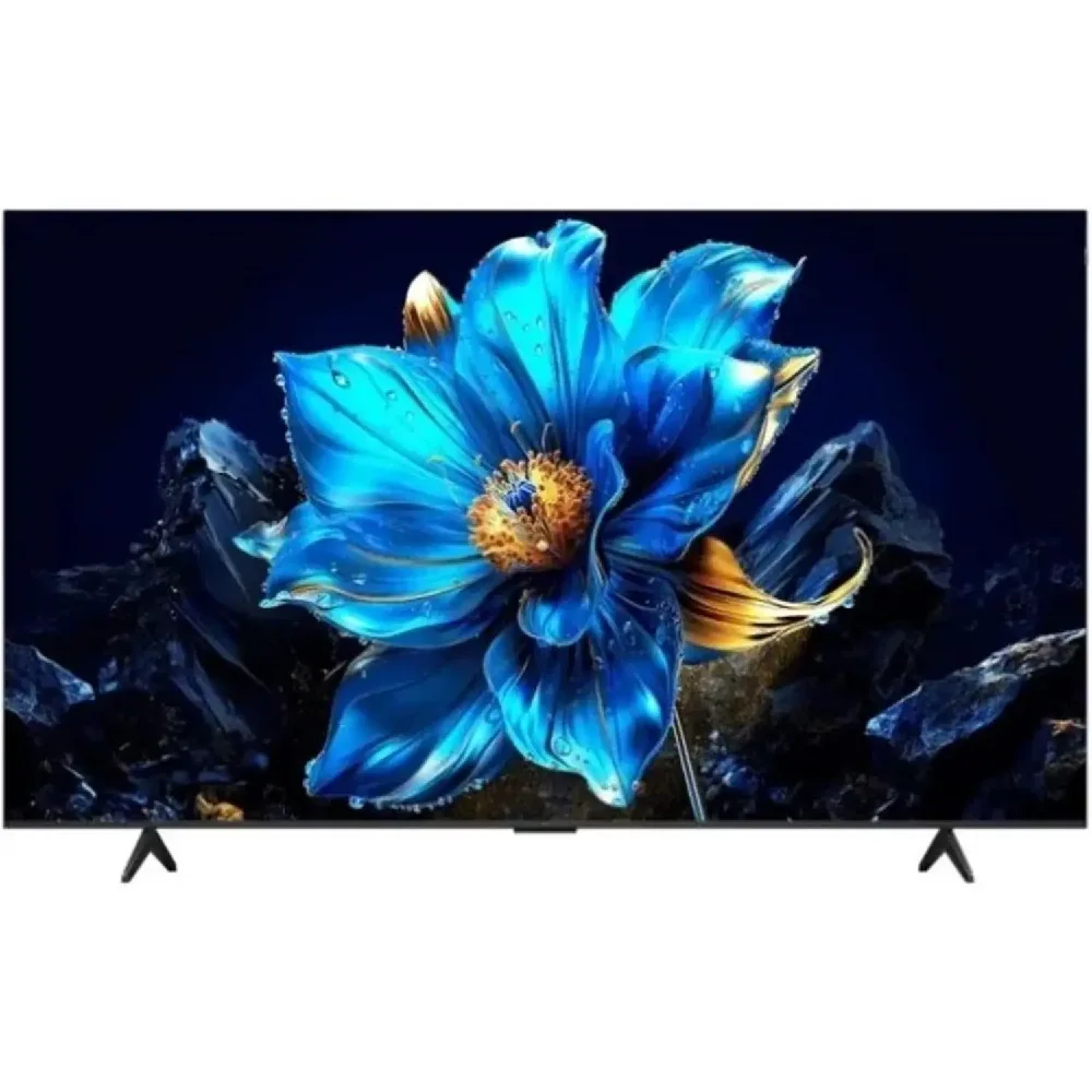 TCL 65 Inch 4K QLED Smart Google TV, HDR10+, AiPQ Processor, HVA Panel, 120Hz Game Accelerator, Dolby Atmos, Game Master, Apple HomeKit - 65T6D
