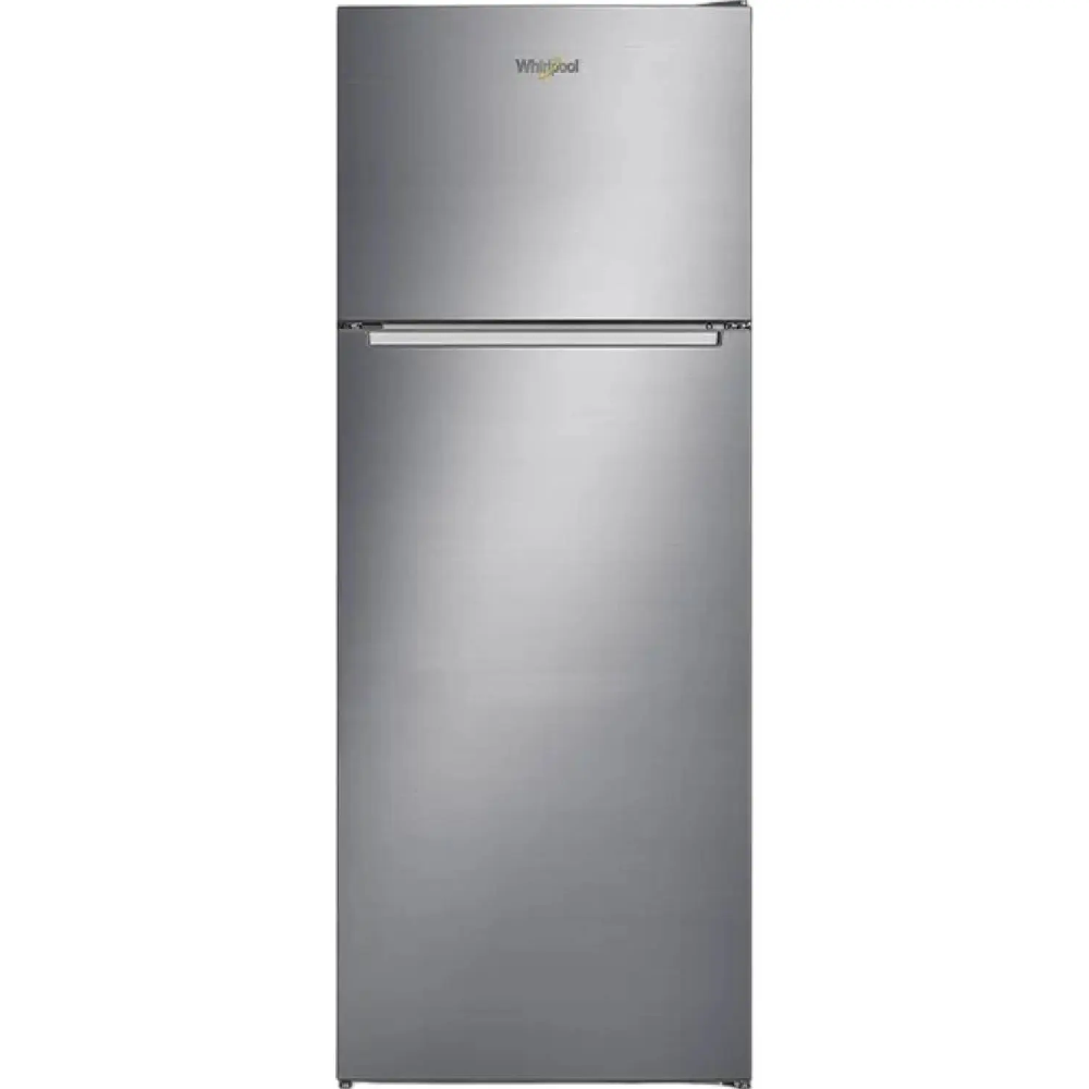 Whirlpool 406L Top Mount No Frost Refrigerator - Inverter Compressor, Inox Finish, Reversible Door - WTMF 701452 XME