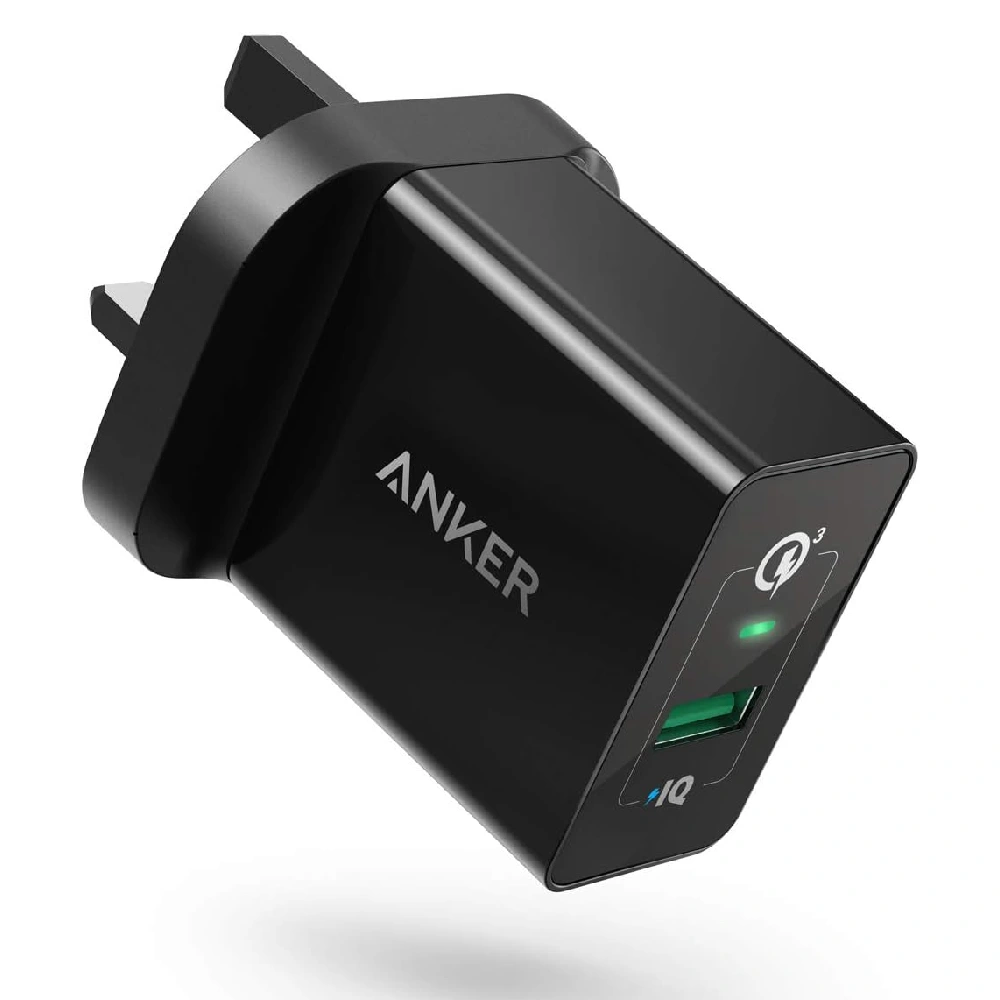 Anker Powerport+1 With Quick Charge 3.0 Black Adapter AN.A2013K18.BK