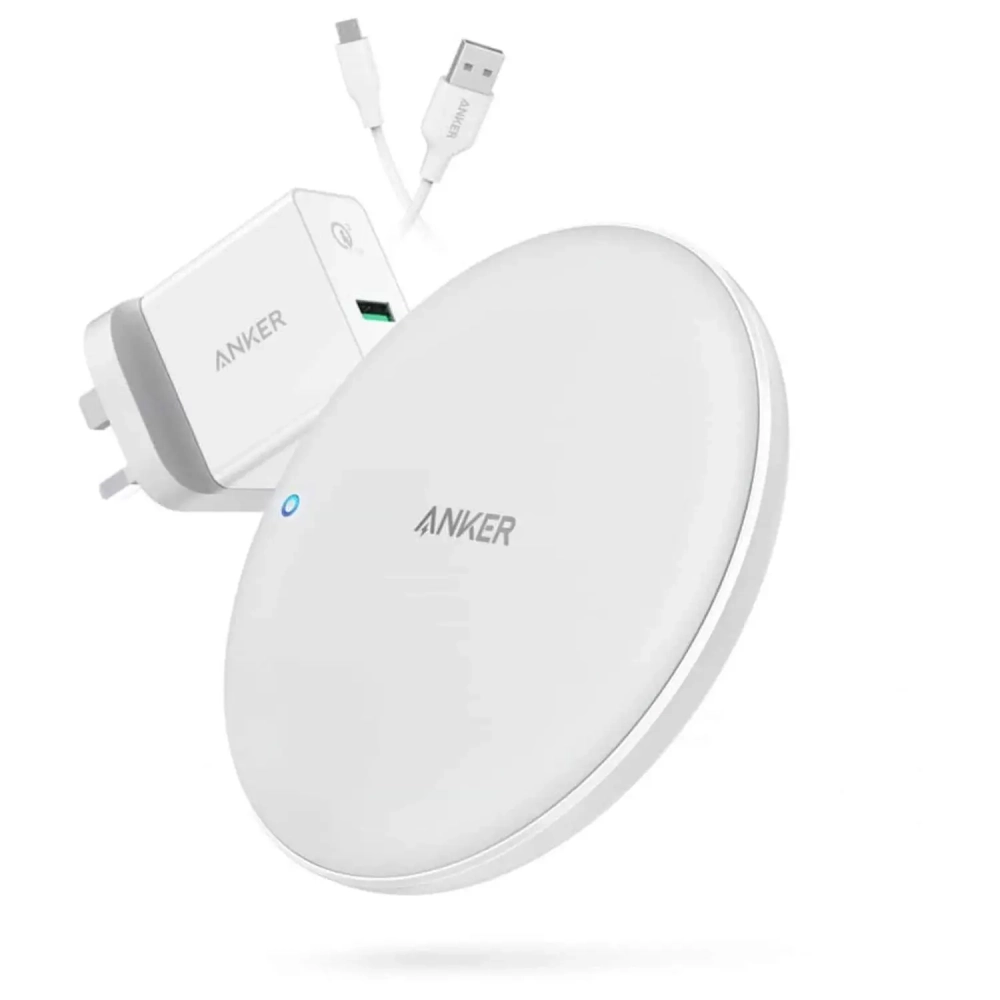 Anker Powerwave 7.5 Pad With Quick Charge 3.0 Charger White AN.B2514K21.WT