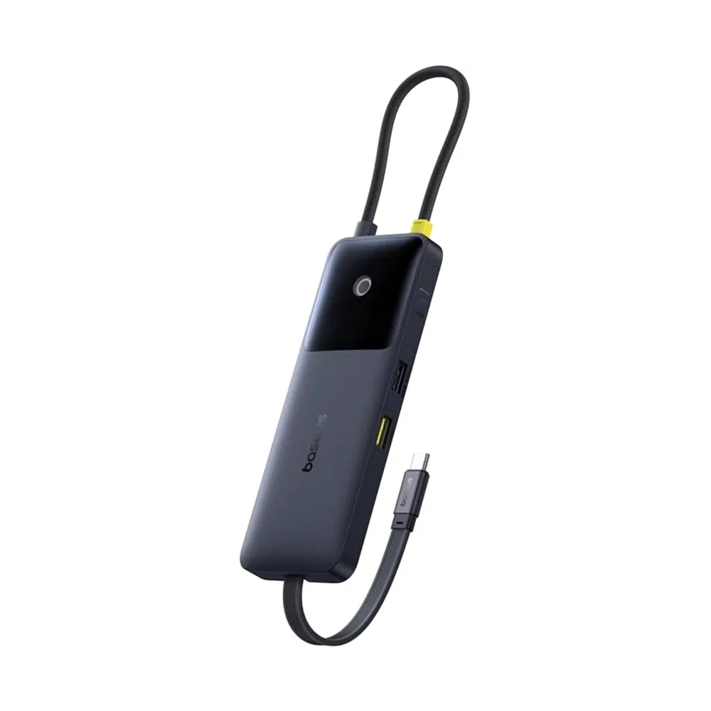 Baseus Dual Fast Charging 6-In-1 Hub Cosmic Black BA.B00070902123-00.BK