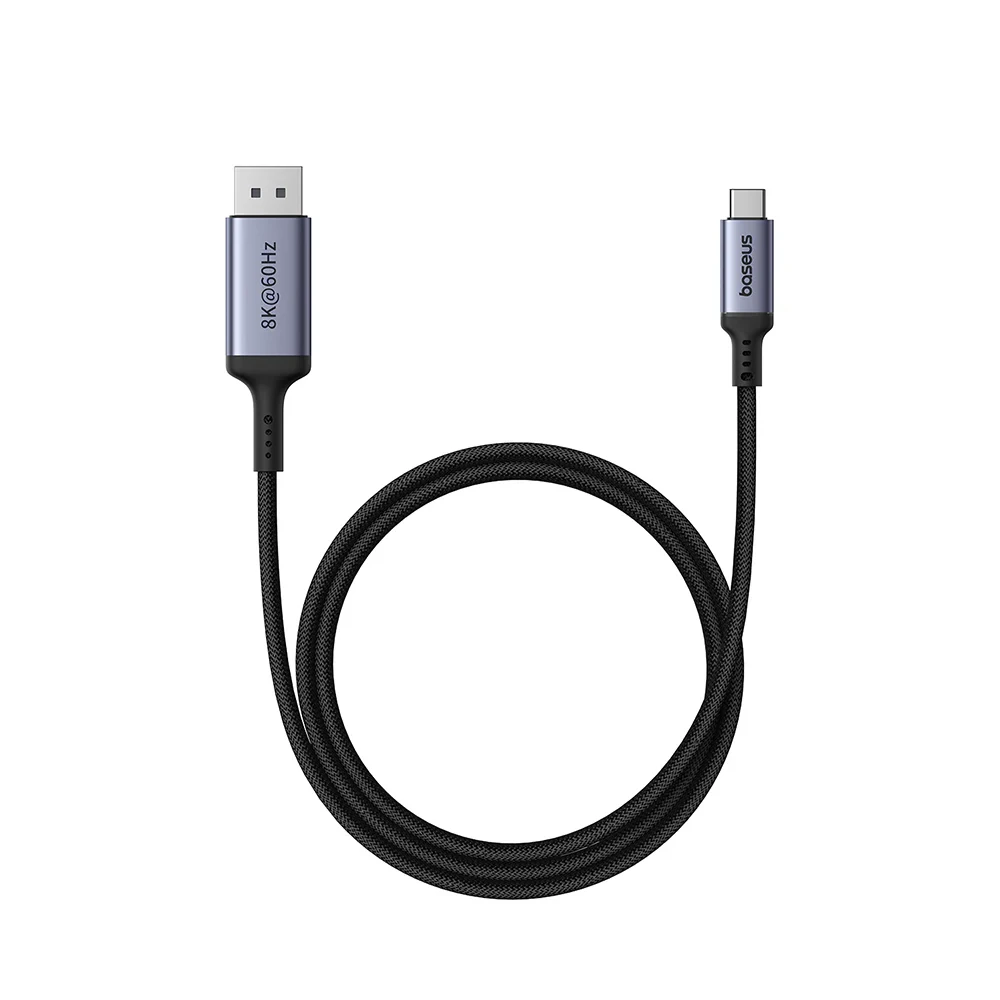 Baseus High Definition Series Type-C to DP 8K Adapter 1.5m Cable BA.B0063370D111-00.BK