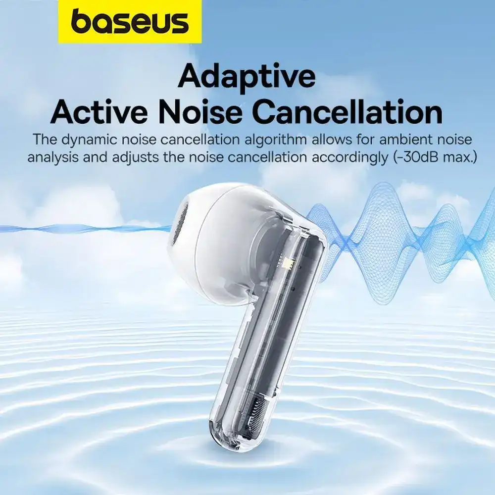 Baseus TWS Bowie M3 ANC Earbuds White BA.A00051900211-00.WT - Image 7