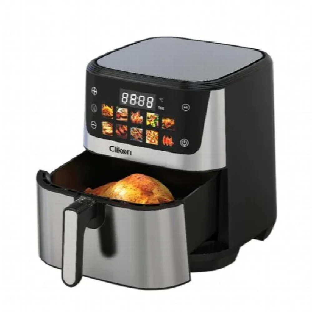 Clikon Digital AirChef 8L Air Fryer with Dual Heating, Digital Touch Control & 360 Degree Air Circulation - CK379