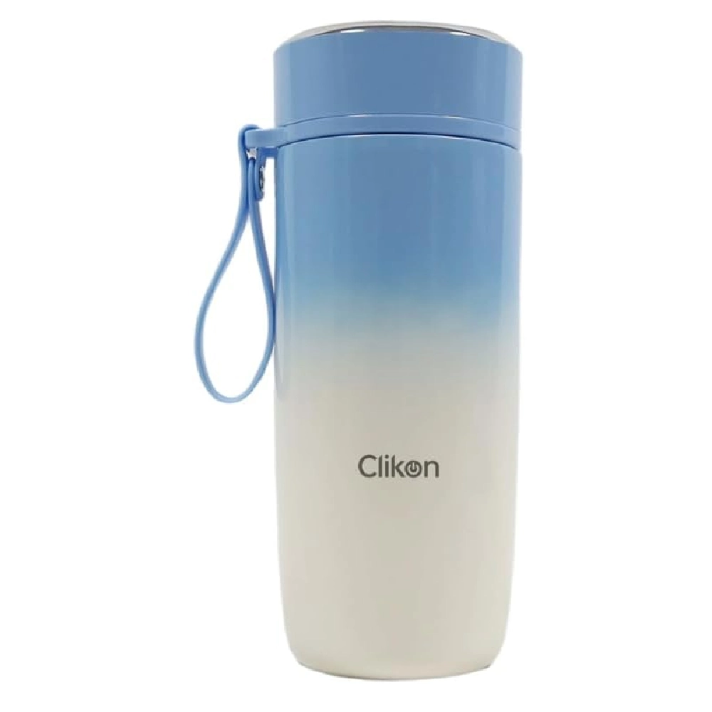 Clikon Portable Smoothie Maker 500ml with 4 Stainless Steel Blades, Type-C Rechargeable - CK1211