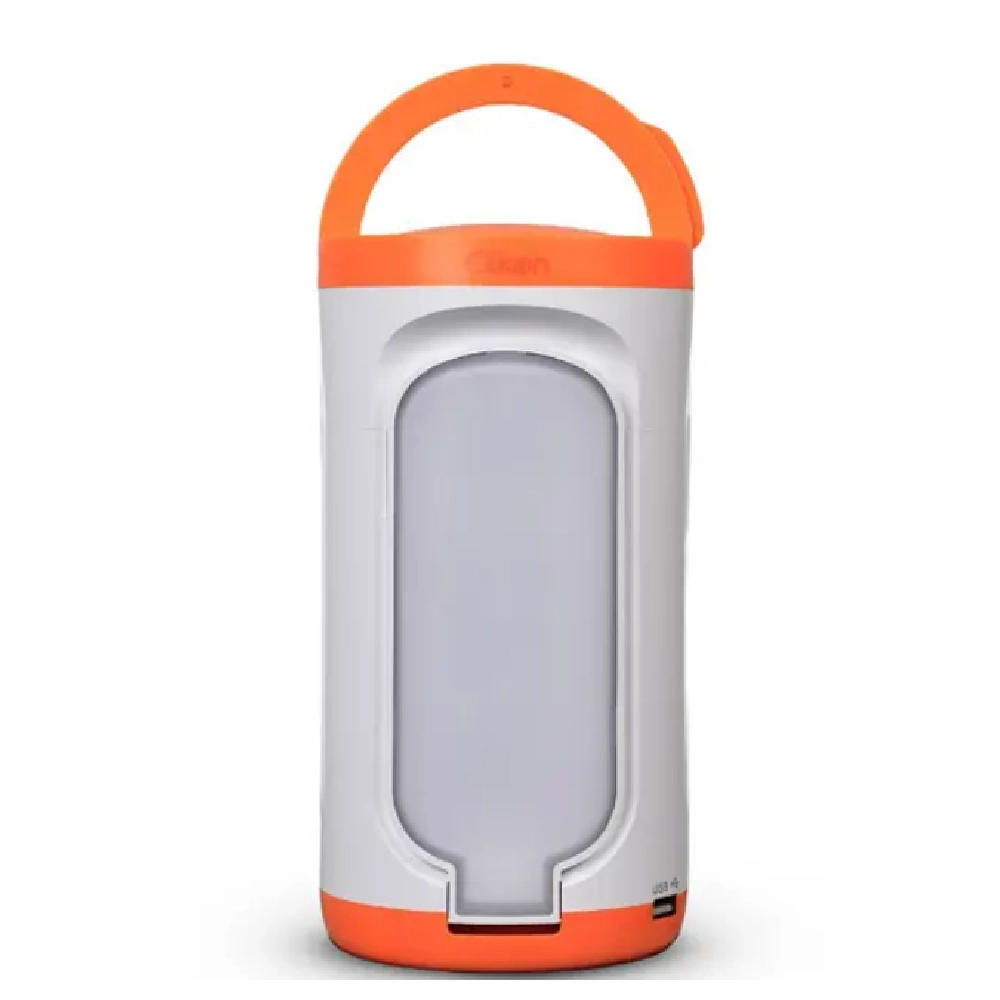 Clikon Rechargeable Leaf Lamp USB Powered LED Light with Bright & Super Bright Modes, Off White - CK8327