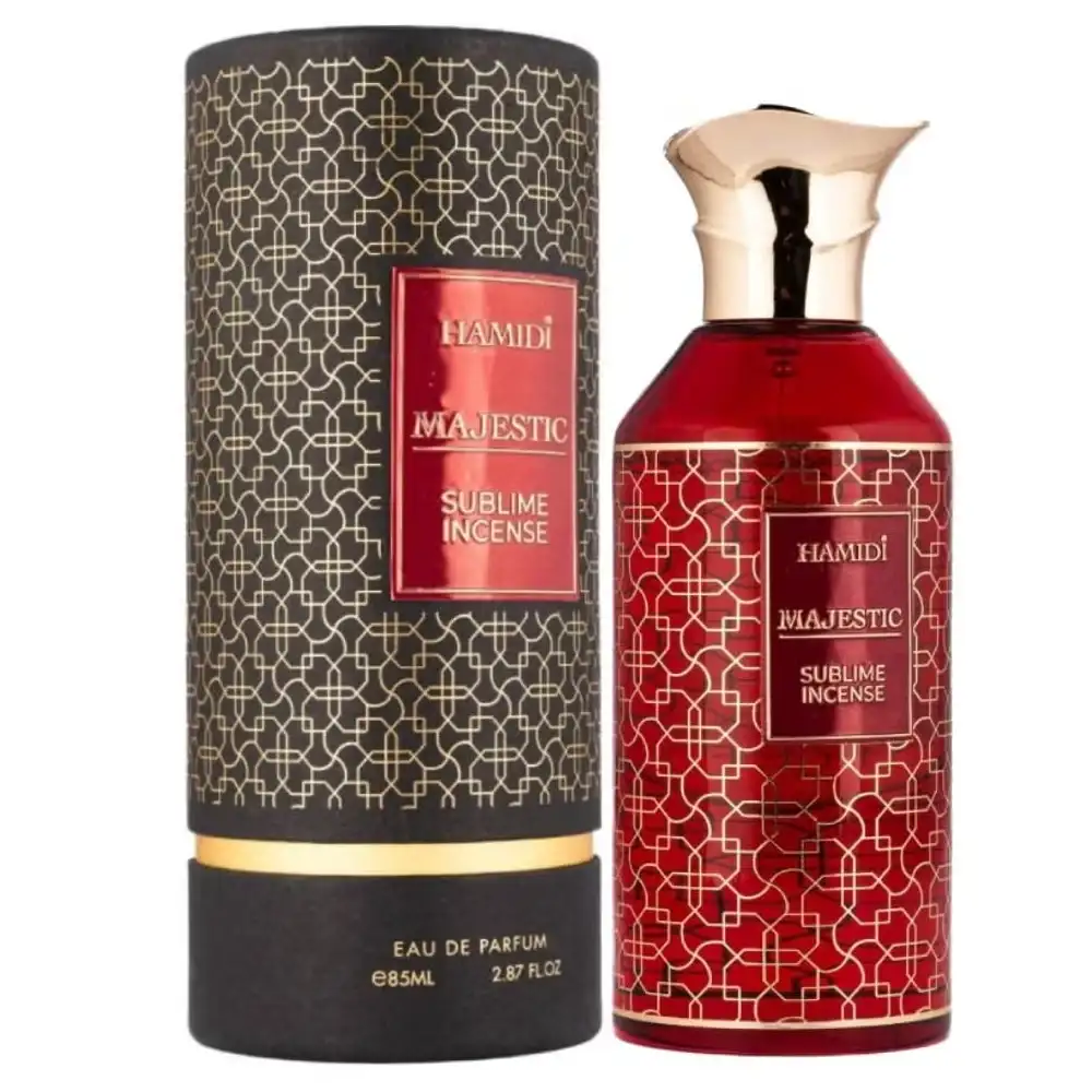 Hamidi Majestic Sublime Incense EDP 85ml Oriental Woody Oud Perfume Unisex