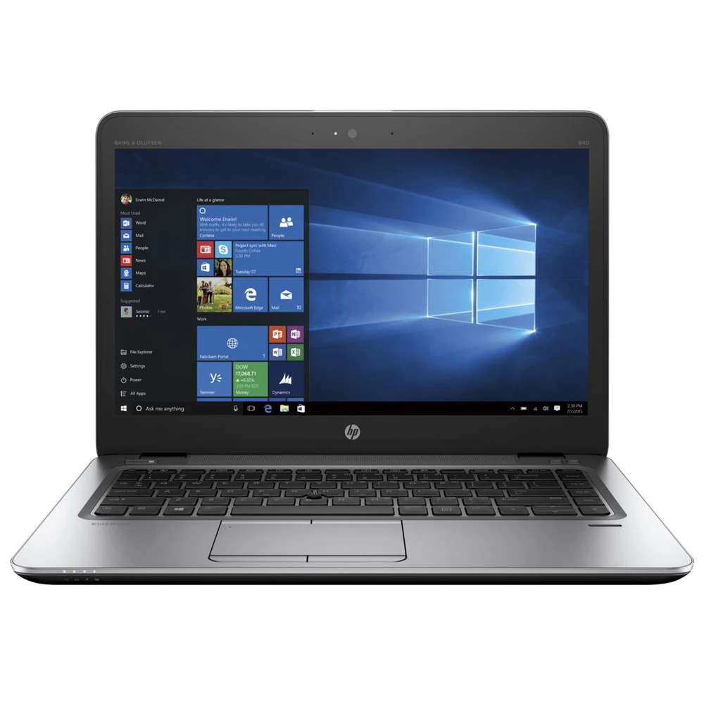HP Elitebook 840 G3 14-Inch i5 6th Gen 8GB 256GB SSD Win 8 Pro Silver (Renewed)
