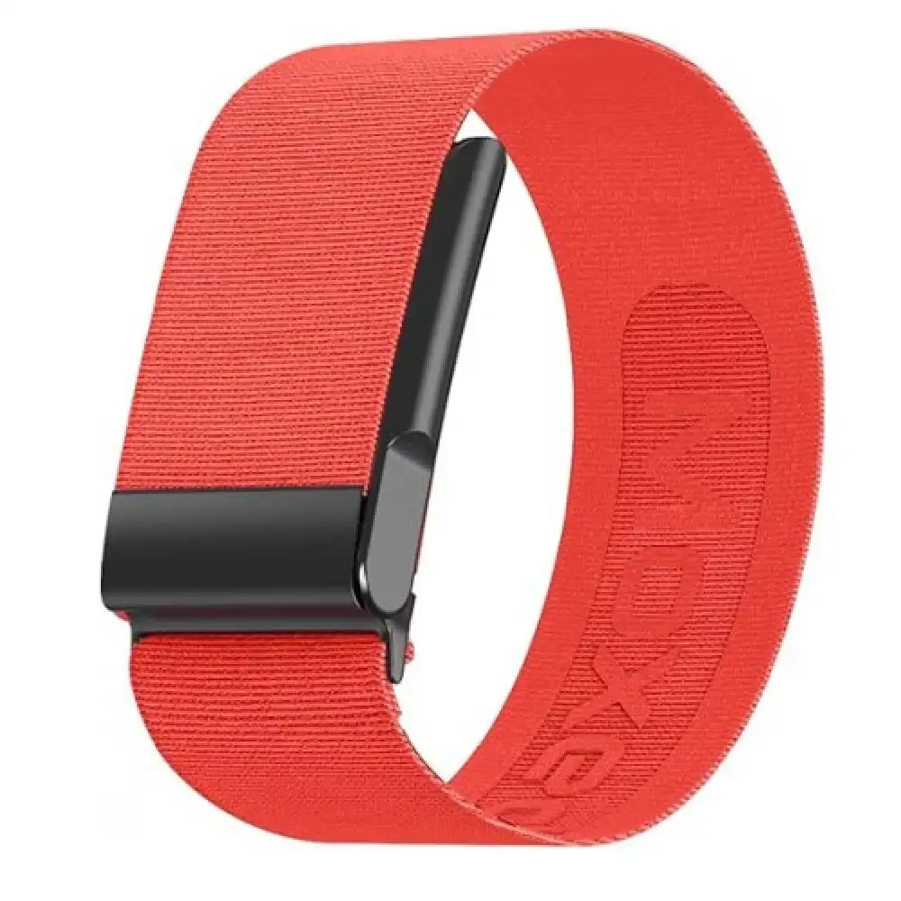 Moxedo Fit-Weave Nylon Braided Adjustable Replacement Band for WHOOP 5.0 Health & Fitness Tracker, Breathable Odor Resistant Orange Strap - MX-FW013-OR