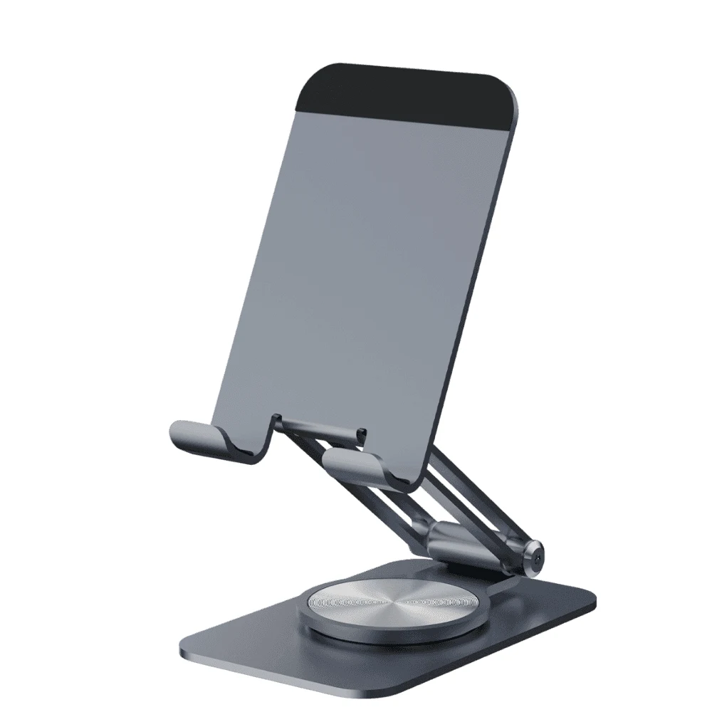 Moxedo Holdex 360 Degree Rotatable Height Adjustable Foldable Desktop Mobile Phone Stand for 5.8 to 7.1inch Devices, MX-PSD01