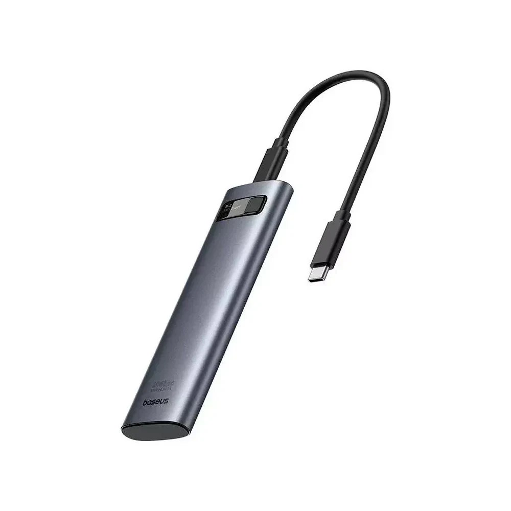 Baseus Flyjoy Series Ssd Enclosure M.2 Nvme Space Grey BA.B00760600811-01.GY