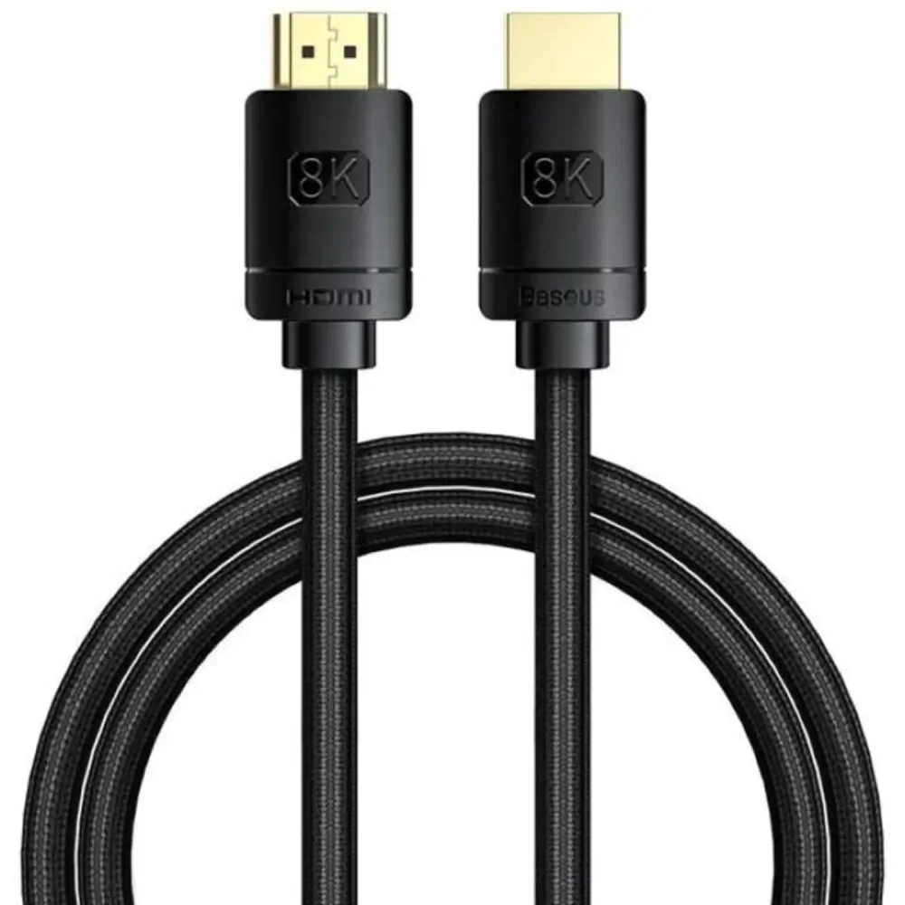 Baseus HDMI Cable 8K Male-to-Male 1M Black BA.CAKGQ-J01.BK
