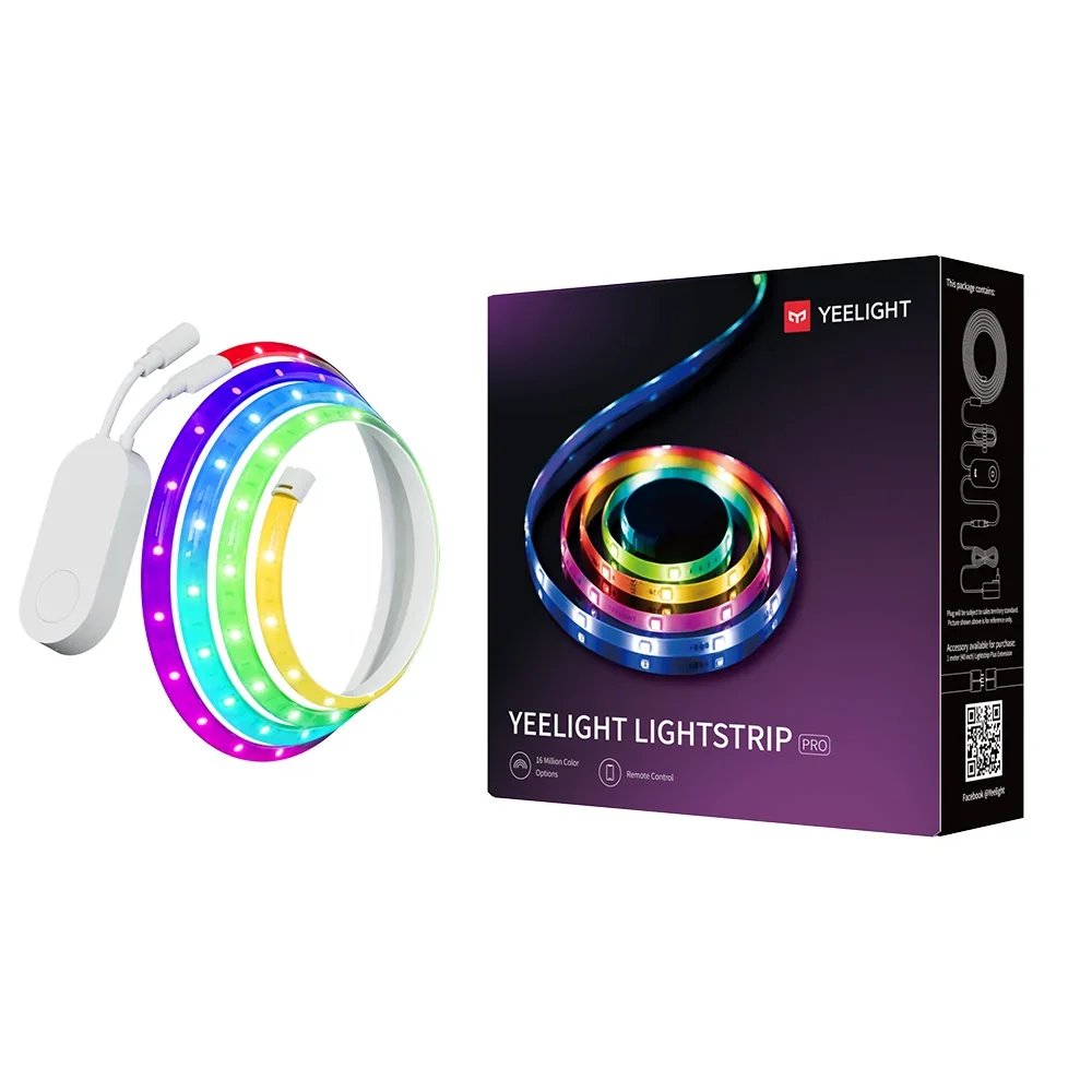 Yeelight LED Light Strip Pro Smart RGB Light Strip with Wi-Fi, Apple HomeKit, Alexa & Google Assistant