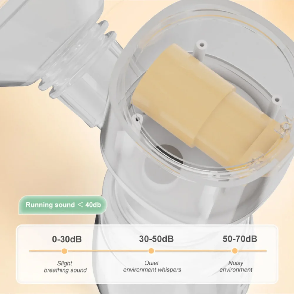 Sunveno Automatic Smart Single Breast Pump, Built-in Controller, 3 Modes, 220ml Storage, Rechargeable Battery, Bluetooth, BPA-Free, White - SN_BPSSA_WH - Image 5