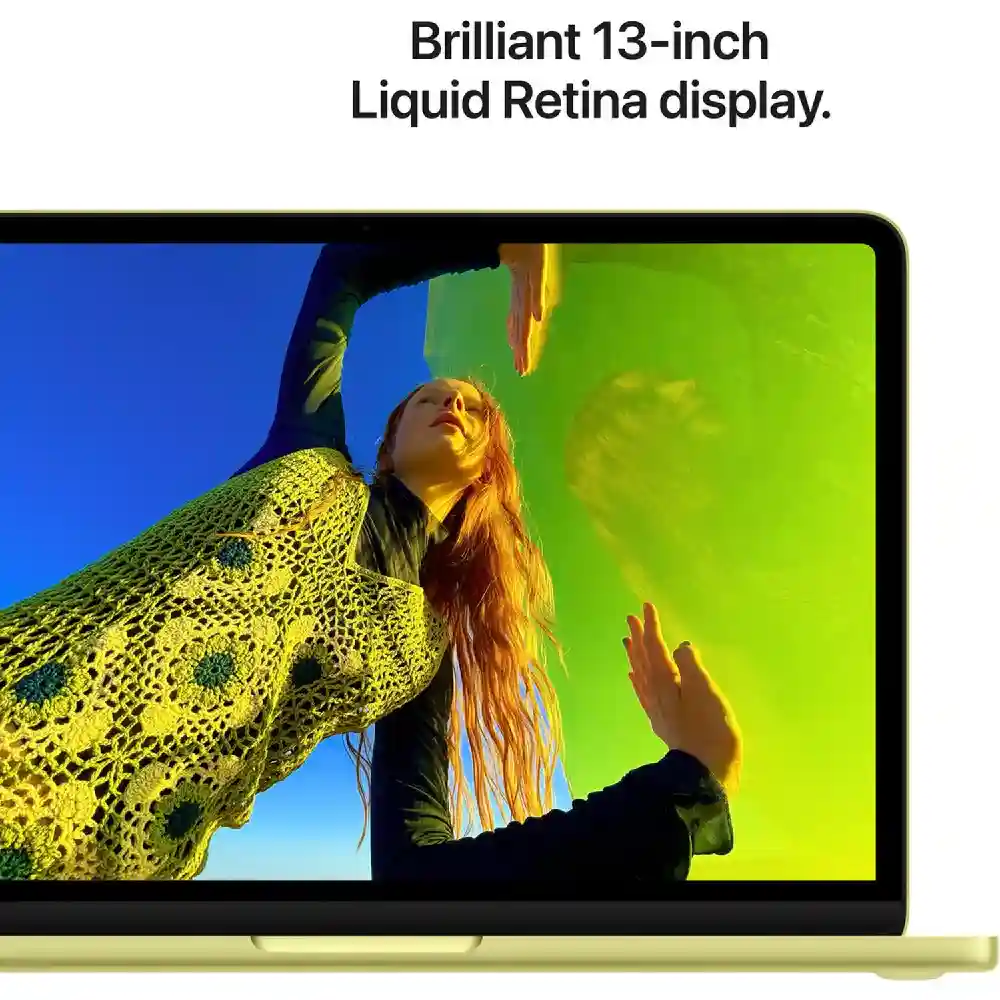 Apple MacBook Neo 13-inch A18 Pro 8GB RAM, 256GB SSD Laptop, Liquid Retina Display, 1080p FaceTime HD Camera, English Keyboard, Citrus, MHFD4 - International Version - Image 6