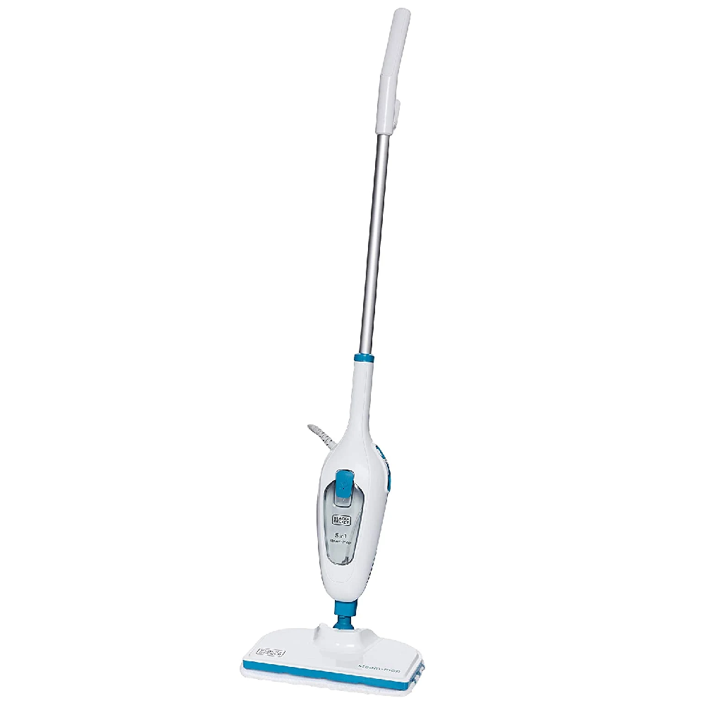 Black+Decker FSMH13E5 1300W 5-in-1 Steam Mop-Superheated Steam Cleaner with 5 Accessories & Swivel Head