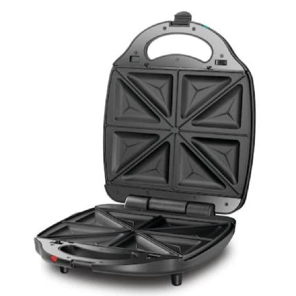 Black+Decker TS4130 4 Slice Sandwich, Grill & Waffle Maker-3-in-1 Multi-Function Breakfast Maker
