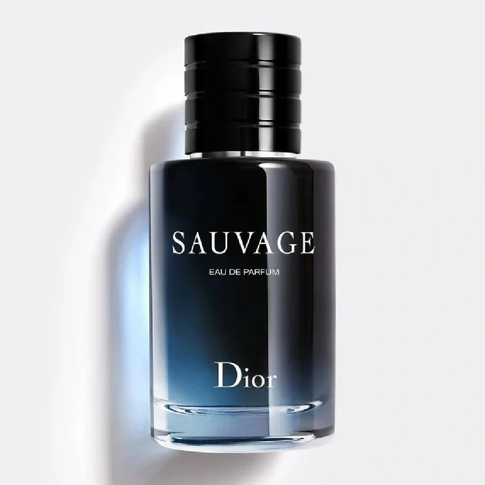 Christian Dior Sauvage 60ml Eau De Parfum with Bergamot, Lavender, Sichuan Pepper, Ambroxan, and Vanilla for Men - 3348901368254