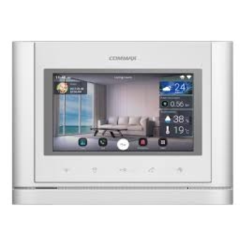 Commax CIP-700M 7-Inch IP Master Video Monitor-Multi-Monitor Connectivity Support up to 19 Units-Video Door Phone System