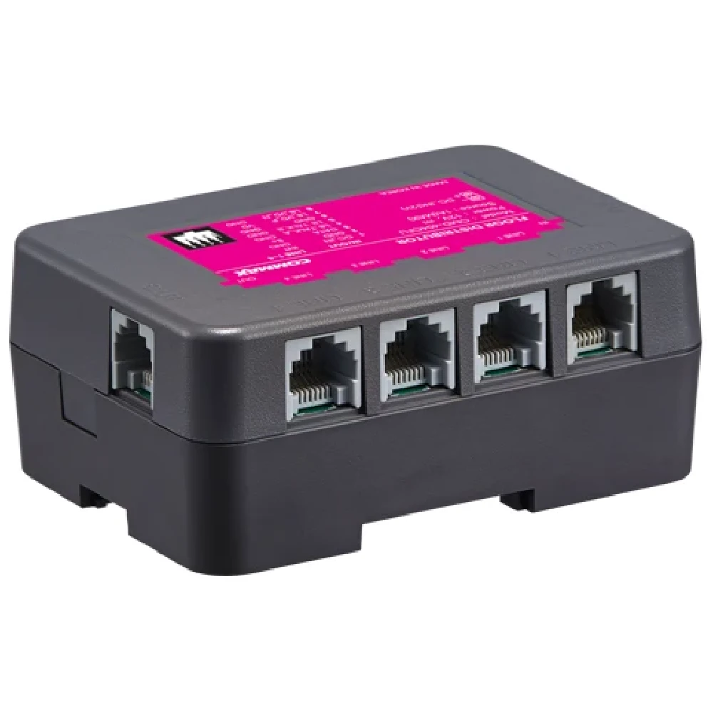 Commax CMD-404CFU 4-Channel Floor Distributor Module for Gate View Intercom System-Video Signal Distribution-Reliable Multi-Unit Connectivity