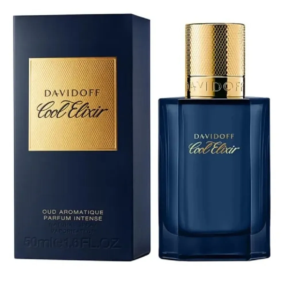 Davidoff Cool Elixir 3.4 Oz Parfum with Rose Oxide, Lavender, and Oud for Men - 3616305638625 - Image 2
